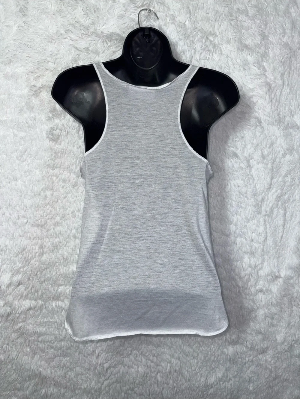 Akira Chicago Red Label Semi Sheer Dope Graphic Racer Back Tank Top Loose Y2K